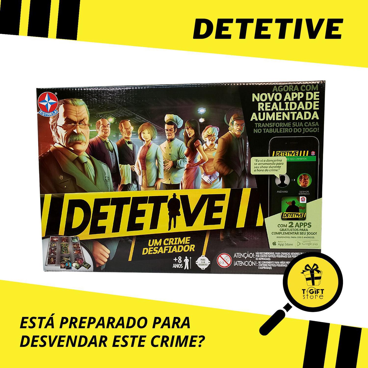 Jogo Detetive Um Crime desafiador (Jogo em Português) – BEM VINDO